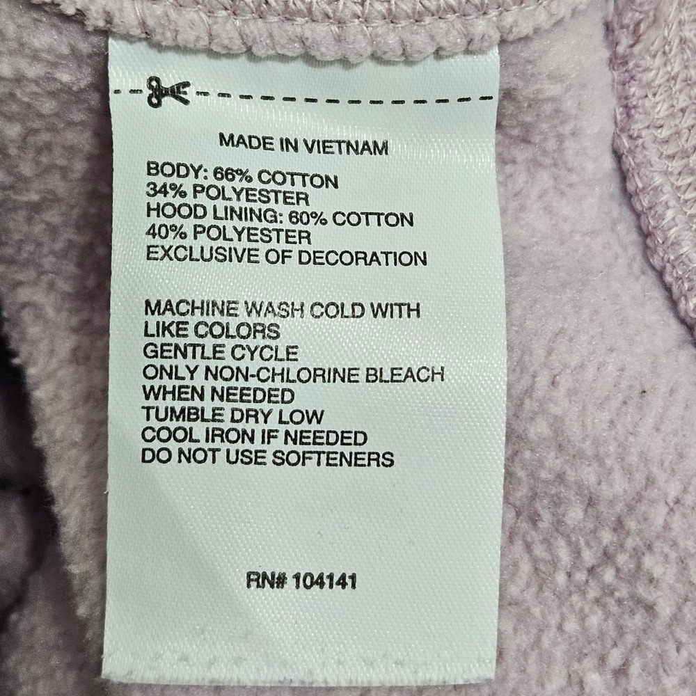 DSG Pullover Hoodie Mens XL Lavender Purple Fleece Kangaroo Pocket Sweatshirt - Picture 5 of 8